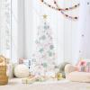 imageBest Choice Products 4ft Prelit Christmas Tree Artificial Mini Tree Perfect for Kids Apartments Bedroom with Twinkling LED Lights  LavenderWhite