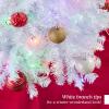 imageBest Choice Products 6ft PreLit Black Pencil Christmas Tree Slim Artificial Skinny Holiday Tree for Home Office Party Decoration w 608 Tips 250 Incandescent Lights Metal BaseWhite W 2in1 Lights