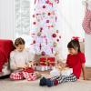 imageBest Choice Products 6ft PreLit Black Pencil Christmas Tree Slim Artificial Skinny Holiday Tree for Home Office Party Decoration w 608 Tips 250 Incandescent Lights Metal BaseWhite W 2in1 Lights