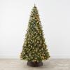 imageBest Choice Products 6ft PreLit PreDecorated Pine Hinged Artificial Christmas Tree w 1000 Flocked Frosted Tips 59 Pine Cones 250 Lights Metal Base6ft