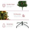 imageBest Choice Products 6ft PreLit PreDecorated Spruce Hinged Artificial Christmas Tree w 798 Tips Pinecones Berries 250 Lights Metal BaseGreenspruce  Predecorated