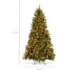 imageBest Choice Products 6ft PreLit PreDecorated Spruce Hinged Artificial Christmas Tree w 798 Tips Pinecones Berries 250 Lights Metal BaseGreenspruce  Predecorated