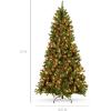 imageBest Choice Products 6ft PreLit PreDecorated Spruce Hinged Artificial Christmas Tree w 798 Tips Pinecones Berries 250 Lights Metal BaseGreenspruce  Predecorated