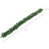 imageBest Choice Products 9ft PreLit Holiday PreDecorated Christmas Garland for Stairs Fireplace Decoration wPVC Tips 50 Lights Pine Cones Berries  SemiFlockedGreen  Battery