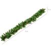 imageBest Choice Products 9ft PreLit Holiday PreDecorated Christmas Garland for Stairs Fireplace Decoration wPVC Tips 50 Lights Pine Cones Berries  SemiFlockedGreenBerries  Battery