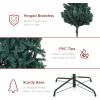 imageBest Choice Products Artificial Christmas Tree 6ft Premium Unlit Realistic Spruce Holiday Dcor wDense Branches Easy Assembly Metal BaseBlue Spruce
