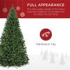 imageBest Choice Products Artificial Christmas Tree 6ft Premium Unlit Realistic Spruce Holiday Dcor wDense Branches Easy Assembly Metal BaseGreen Spruce