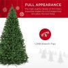 imageBest Choice Products Artificial Christmas Tree 6ft Premium Unlit Realistic Spruce Holiday Dcor wDense Branches Easy Assembly Metal BaseGreen Spruce