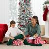 imageBest Choice Products Flocked Pencil Christmas Tree Unlit Slim Artificial Holiday Decoration 6ft Skinny Snowy Appearance wBase12ft