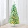 imageBest Choice Products 4ft Prelit Christmas Tree Artificial Mini Tree Perfect for Kids Apartments Bedroom with Twinkling LED Lights  LavenderSage Green