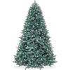 imageBest Choice Products 6ft PreLit Blue Spruce Christmas Tree Artificial Full Hinged Decor Holiday Decoration w 250 Warm White Incandescent Lights 900 Tips Foldable Metal BaseGreen