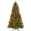 imageBest Choice Products 6ft PreLit PreDecorated Spruce Hinged Artificial Christmas Tree w 798 Tips Pinecones Berries 250 Lights Metal BaseGreenspruce  Predecorated