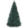 imageBest Choice Products Artificial Christmas Tree 6ft Premium Unlit Realistic Spruce Holiday Dcor wDense Branches Easy Assembly Metal BaseBlue Spruce