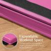 imageBest Choice Products 10ftx4ftx2in Folding Gym Mat 4Panel Exercise Gymnastics Aerobics Workout Fitness Floor Mats wCarrying HandlesPink wBeam