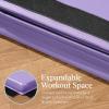 imageBest Choice Products 10ftx4ftx2in Folding Gym Mat 4Panel Exercise Gymnastics Aerobics Workout Fitness Floor Mats wCarrying HandlesPurple wBeam