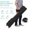 imageBest Choice Products 10x10ft 1Person Setup Pop Up Canopy Tent Instant Portable Shelter w 1Button Push Case 4 Weight Bags  BlueCerulean