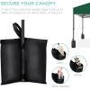 imageBest Choice Products 10x10ft 1Person Setup Pop Up Canopy Tent Instant Portable Shelter w 1Button Push Case 4 Weight Bags  BlueForest Green