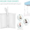 imageBest Choice Products 10x10ft 1Person Setup Pop Up Canopy Tent Instant Portable Shelter w 1Button Push Case 4 Weight Bags  BlueFrench BlueWhite