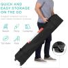 imageBest Choice Products 10x10ft 1Person Setup Pop Up Canopy Tent Instant Portable Shelter w 1Button Push Case 4 Weight Bags  BlueRust