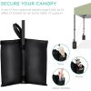 imageBest Choice Products 10x10ft 1Person Setup Pop Up Canopy Tent Instant Portable Shelter w 1Button Push Case 4 Weight Bags  BlueSage Green
