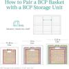 imageBest Choice Products 12x12in Hyacinth Baskets Rustic Set Of 5 Multipurpose Collapsible Storage Organizer Handwoven Laundry Totes for Bedroom Living Room Shelves wInserts  BrownNatural