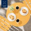imageBest Choice Products 3Piece Bistro Set Space Saving Folding Design Solid Steel Outdoor Patio Furniture Set w 2 Chairs Bistro Table  SageMarigold