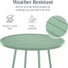 imageBest Choice Products 3Piece Patio Dining Set Bar Height Outdoor Bistro Set Outdoor Round Bar Table w 2 Bar Stools Steel  BlackSage
