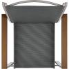 imageBest Choice Products 4Piece Outdoor Textilene Patio Conversation Set Backyard Furniture wLoveseat Coffee Table Steel Frame  TaupeCharcoalTaupeCharcoal