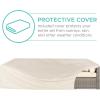 imageBest Choice Products 7Piece Modular Outdoor Sectional Wicker Patio Conversation Set w 2 Pillows Coffee Table Cover Included  GrayCreamGrayCream