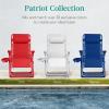 imageBest Choice Products Adjustable Zero Gravity Chair Monochromatic Color Folding Patio Recliner wSide Tray Headrest  SeafoamChili