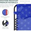 imageBest Choice Products Oversized Zero Gravity Chair Folding Outdoor Patio Lounge Recliner wCup Holder Accessory Tray Pillow  Amethyst PurpleAmerican Flag