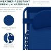imageBest Choice Products Oversized Zero Gravity Chair Folding Outdoor Patio Lounge Recliner wCup Holder Accessory Tray Pillow  Amethyst PurpleMarine