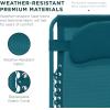 imageBest Choice Products Oversized Zero Gravity Chair Folding Outdoor Patio Lounge Recliner wCup Holder Accessory Tray Pillow  Amethyst PurplePeacock