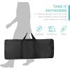 imageBest Choice Products Portable PopUp Bar Table for Indoor Outdoor Party Picnic Tailgate Entertaining wCarrying Case Storage Shelf Removable Skirt