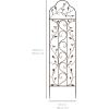 imageBest Choice Products Set of 2 60x15inch Iron Arched Garden Trellis wBranches Birds for Lawn Garden Backyard Climbing Plants2