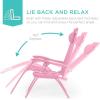 imageBest Choice Products Set of 2 Adjustable Steel Mesh Zero Gravity Lounge Chair Recliners wPillows and Cup Holder Trays  StardewCarnation