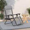 imageBest Choice Products Set of 2 Adjustable Steel Mesh Zero Gravity Lounge Chair Recliners wPillows and Cup Holder Trays  StardewIce Gray