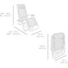 imageBest Choice Products Set of 2 Adjustable Steel Mesh Zero Gravity Lounge Chair Recliners wPillows and Cup Holder Trays  StardewSnow
