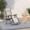 imageBest Choice Products Set of 2 Adjustable Steel Mesh Zero Gravity Lounge Chair Recliners wPillows and Cup Holder Trays  StardewTan Striped