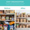 imageBest Choice Products Set of 4 9x12in Water Hyacinth Pantry Baskets Woven Organizers wChalkboard Label Chalk Marker  NaturalChestnut