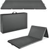 imageBest Choice Products 10ftx4ftx2in Folding Gym Mat 4Panel Exercise Gymnastics Aerobics Workout Fitness Floor Mats wCarrying HandlesCharcoal