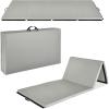 imageBest Choice Products 10ftx4ftx2in Folding Gym Mat 4Panel Exercise Gymnastics Aerobics Workout Fitness Floor Mats wCarrying HandlesGray