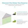 imageBest Choice Products 12 Inch Green Tea Charcoal Cooling Gel Memory Foam Mattress Fiberglass Free 2Layer Breathable  Queen Medium FirmFull