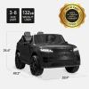 imageBest Choice Products 12V 37 MPH 2Seater Licensed Land Rover Ride On Car Toy wParent Remote Control MP3 Player  WhiteBlack