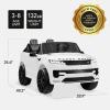 imageBest Choice Products 12V 37 MPH 2Seater Licensed Land Rover Ride On Car Toy wParent Remote Control MP3 Player  WhiteWhite