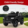 imageBest Choice Products 12V Licensed Chevrolet Silverado Ride On Truck Electric Car Toy wParent Remote Control Truck Bed Storage Bluetooth Speaker LED Lights 25 MPH Max Speed  PinkBlack