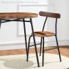 imageBest Choice Products 3Piece Modern Oval Dining Table Set Small Kitchen Dinette w 2 Chairs Metal Frame Curved Backrests  GrayBlackDark GreenGold
