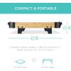 imageBest Choice Products 40in Portable Tabletop Air Hockey Arcade Table for Game Room w 100V Motor Electric Fan 2 Strikers 2 PucksNatural