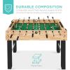 imageBest Choice Products 48in Competition Sized Foosball Table for Home Game Room w 2 Balls 2 Cup HoldersNatural