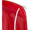 imageBest Choice Products 48in Kids Plastic Toboggan Snow Sled wPull RopeRed